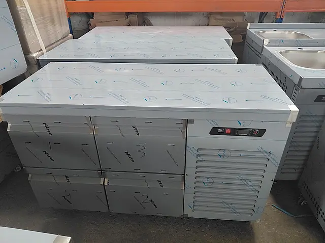 Production: Refrigerated drawer counters