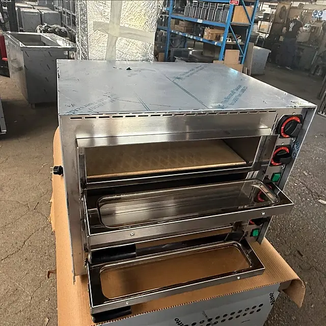 Product: Double deck pizza oven