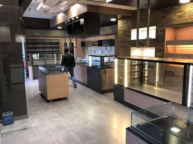 Pastry Shop: Display Cases