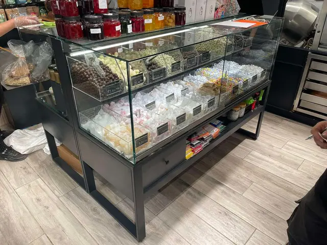 Deli: Sweets display counter